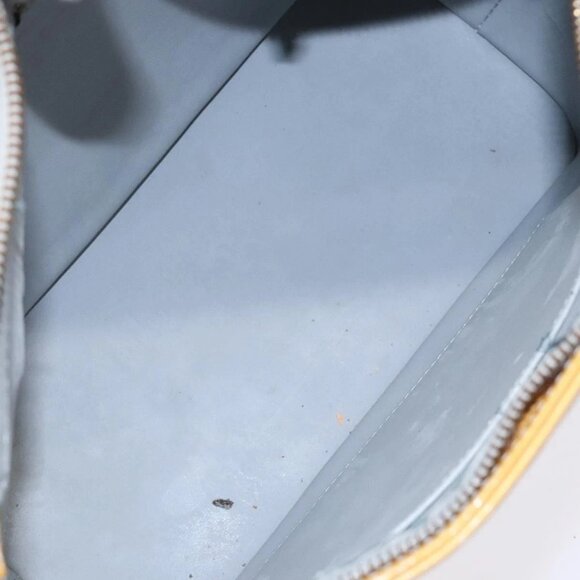 LOUIS VUITTON Monogram Vernis Houston Hand Bag Gris - Picture 10 of 16